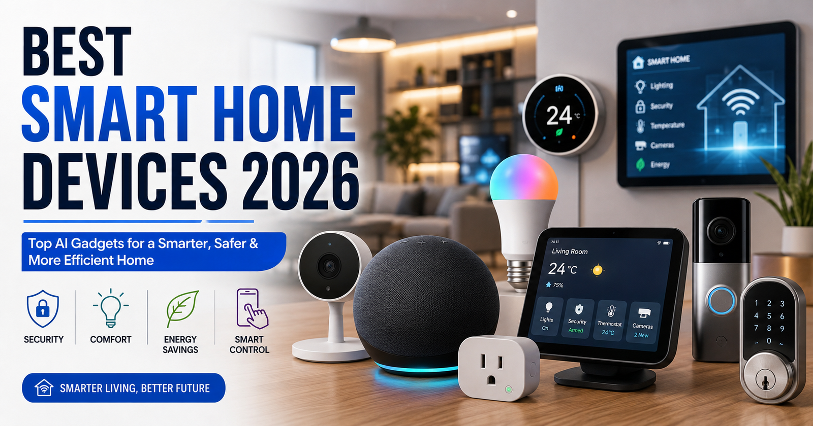 Best Smart Home Devices 2026 Top AI Gadgets for Every Home
